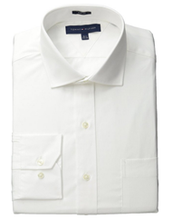 直邮新低！【Tommy Hilfiger 汤米男士纯棉通勤白色衬衫】$20.72，直邮到手约186元。