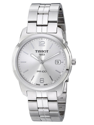 再降！【Tissot T049.410.11.037.01 天梭男士银色表盘手表】$179.00 ，转运到手约￥1210。