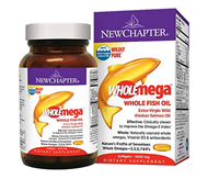 新低！【New Chapter 新章 Wholemega Fish Oil 天然野生三文鱼 鱼油胶囊 1000mg*180粒】$42.83，转运约合276元。