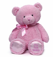 史低！【Gund My First Teddy Bear 18寸 大号粉色泰迪熊】$17.20 + $9.01直邮（到手约￥172）