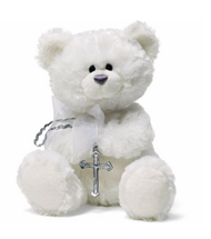 凑单新低！【GUND Rosary Beads Bear Plush 泰迪熊 10英寸】$4.52，可直邮，属于Add-on商品。 