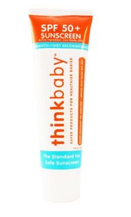 凑单佳品！【Thinkbaby Safe Sunscreen SPF 50+ 儿童安全防晒乳 89ml】$9.34，约合64元。