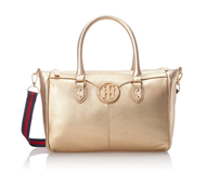 新低价！【Tommy Hilfiger Maggie Pebble Large Shopper 女式真皮手提包】