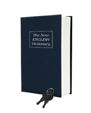 【Trademark Home Dictionary Diversion Book 金属字典型保险箱】