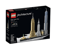 好价再来！【LEGO 乐高 21028 建筑系列之纽约城】$49.99，转运到手约380元。  