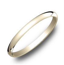 需用码：【Amazon Collection 18k Yellow Gold 2mm Traditional Plain 女士婚戒】