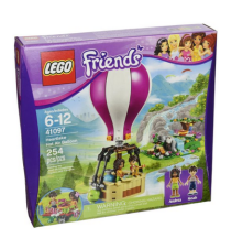 【LEGO 乐高 Friends 41097 Heartlake Hot Air Balloon 热气球玩具组】