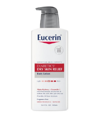 凑单品！【Eucerin 优色林 Diabetics'' Dry Skin Relief Body Lotion 保湿身体乳】 