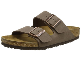 法亚【Birkenstock 勃肯 中性真皮凉鞋】