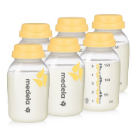 美亚凑单品！【medela 美德乐 储奶瓶 150ml*6个】