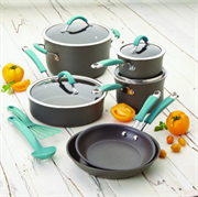 好价！【Rachael Ray Cucina 87641 12-Piece 锅具12件套】