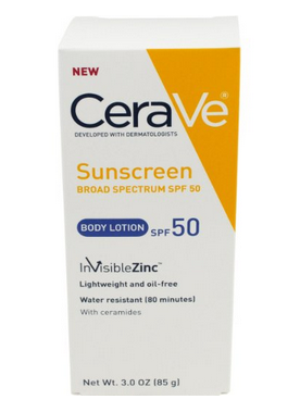 美亚 春夏刚需！【CeraVe SPF 50 Sunscreen Face Lotion防晒乳】