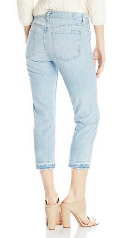 美亚 特价！【修身剪裁！7 For All Mankind Cropped 女士七分牛仔裤】