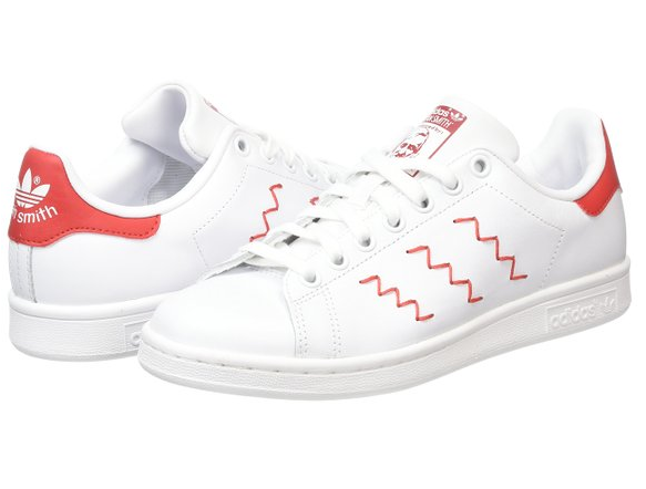 英亚【阿迪达斯adidas 斯坦史密斯Stan Smith W经典红尾款男女潮鞋】