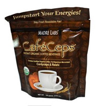 iHerb【Madre Labs, CafeCeps，速溶有机灵芝咖啡饮品】