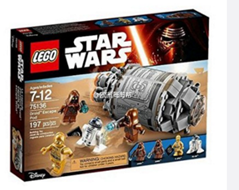 法亚【LEGO 乐高 Star Wars星球大战系列机器人逃生舱75136】