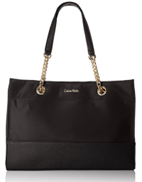 美亚 六折！【Calvin Klein 卡文克莱 Nylon Chain Tote 女士托特包】