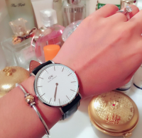 美亚 含税直邮！【丹尼尔惠灵顿 Daniel Wellington 0608DW女士时尚腕表】