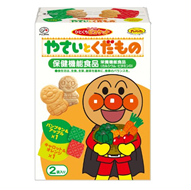 日亚【日本不二家 面包超人 营养机能饼干 82g×5盒】