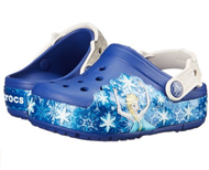 美亚【Crocs CrocsLights Frozen女孩冰雪奇缘版洞洞鞋】