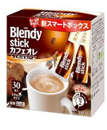 日亚【AGF BLENDY 咖啡欧蕾 泡沫牛奶三合一咖啡 30条】