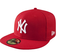 美亚【MLB New York Yankees 纽约扬基队 红色棒球帽】