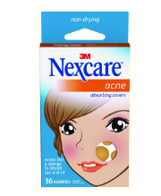 美亚直邮【 Nexcare Acne Absorbing Cover 痘痘治疗贴 36贴】