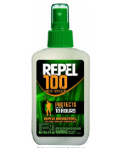 美亚直邮【Repel 100 Insect Repellent Pump Spray 户外强效驱蚊水 118ml】