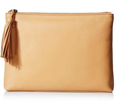 美亚 好价！【LOEFFLER RANDALL Tassel Pouch 女款真皮手拿包 】