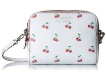 美亚直邮【MARC BY MARC JACOBS The Double Fruit Print 女士真皮斜挎包 】