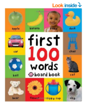 美亚直邮【First 100 Words 1-3岁幼儿图书 Board book(平装）】