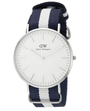 美亚直邮【Daniel Wellington 0204DW 简约清新石英腕表】