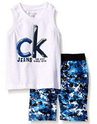 凑单品： Calvin Klein 夏季童装两件套