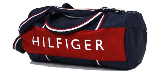 Tommy Hilfiger汤米中性耐磨帆布运动单肩斜挎旅行包