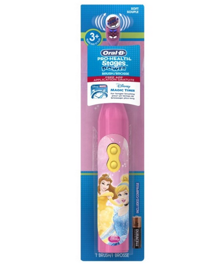 Oral-B Disney 迪斯尼公主儿童电动牙刷 