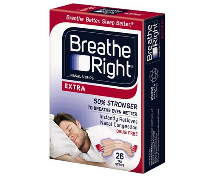 鼻舒乐Breathe Right Nasal Strips 通气鼻贴 26只