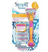 Gillette 吉列 Simply Venus 女士剃毛刀 1刀架+4刀头