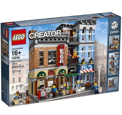 乐高（LEGO） 10246 侦探社 2015年街景系列