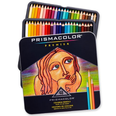 史低！Prismacolor Premier 48色软芯彩色铅笔