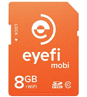 Eyefi Mob 无线SDHC存储卡，8 GB 