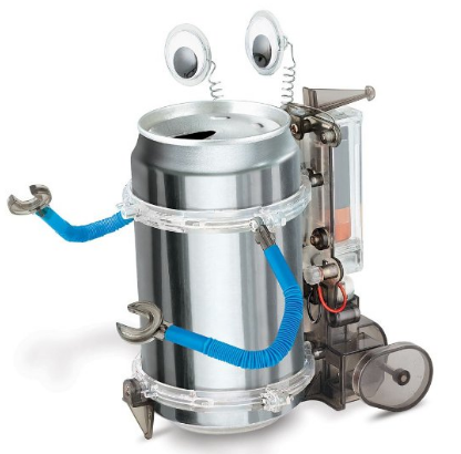 4M Tin Can Robot 环保易拉罐机器人 约56.89元 原价 85.99元