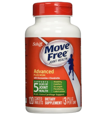 包邮 Schiff Move Free 维骨力关节保健品，120粒