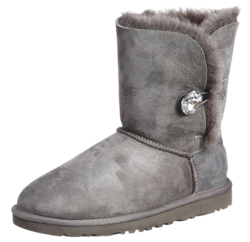 限尺码：UGG australia Bailey Button 纽扣中筒雪地靴 $87.98（约￥670）