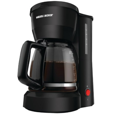 史低价!Black & Decker DCM600B 5杯容量咖啡机