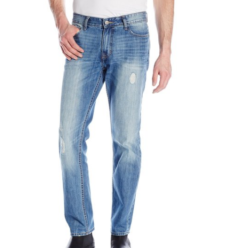 Calvin Klein Jeans Slim 男士直筒牛仔裤 实用休闲 