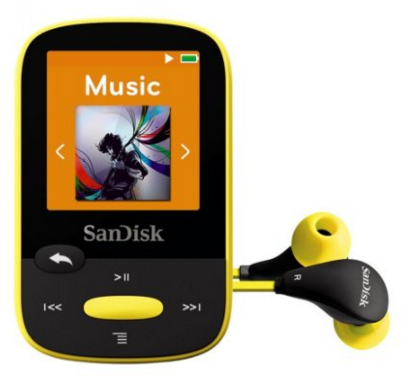 SanDisk SDMX24-008G-G46Y 闪迪Clip 运动MP3，4GB 