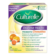 Culturelle 橙子味益生菌咀嚼片 24片(适用于3岁以上儿童及成人)