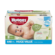 Huggies Natural Care 温和配方婴儿湿巾 648张