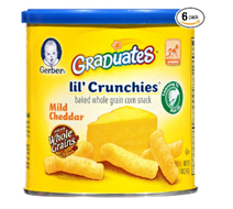 Gerber 嘉宝 Graduates Lil'' Crunchies 手指泡芙条