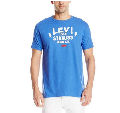 季末好价！Levi''s Entro Graphic 男士短袖T恤